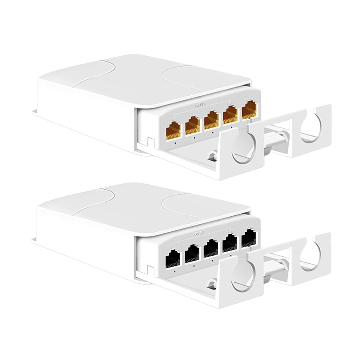 4 Output Distribution Box Design Outdoor Ready with LED Monitor Multiple Devices Uvs Connector