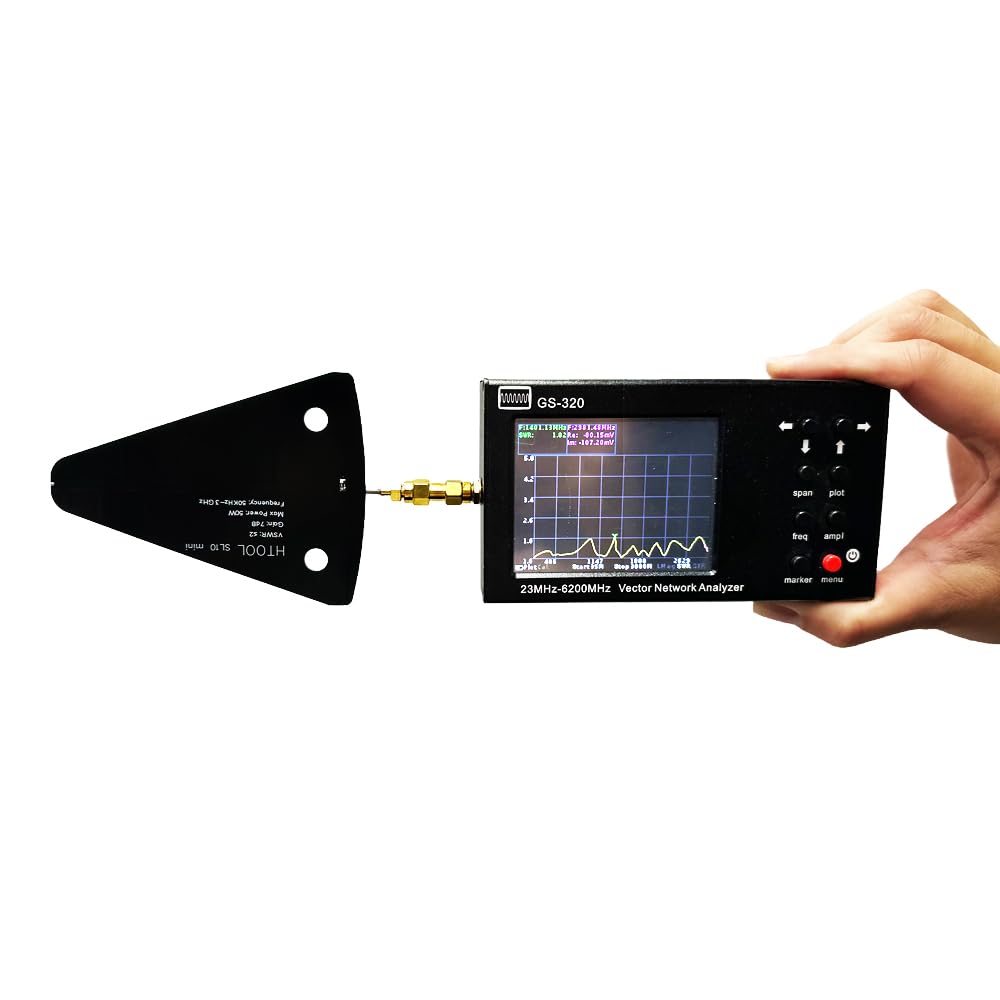 Antenna a banda larga direzionale 50KHz-3000MHz ad alto guadagno Log-Periodic Antenna per test a microonde RF, UWB, EMC, trasmissione radiofonica di monitoraggio/ricezione bidirezionale