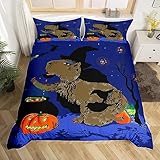 Caractéristiques : Cette collection de literie est imprimée par teinture réactive, Des couleurs vives et sans problème de décoloration. Bon pour les peaux sensibles. Fermeture à glissière cachée et attaches de coin, il est facile et efficace de mettre cette housse de couette sur votre édredon.