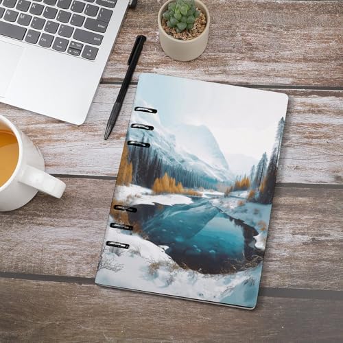 Carnet de notes A5 planificateur rechargeable pour organiser vos notes de bureau - 4