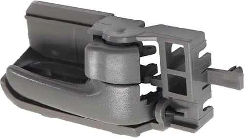 Miniatura 4 de Manija de puerta para Toyota Corolla 2003-2008 lado del pasajero | Interior | Delantero | Gris | con botón de bloqueo de puerta | Recorte: todos los