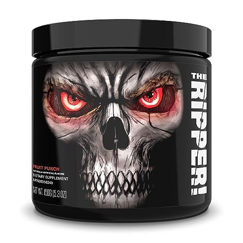 Jnx Sports® The Ripper! Shredding Thermogenic Fat Burner For Men & Women – Advanced Fast Acting Stim Thermogenesis, Appetite Suppressant, Extreme Energy & Focus Supplement – Fruit Punch, 30 Servings #TOP7