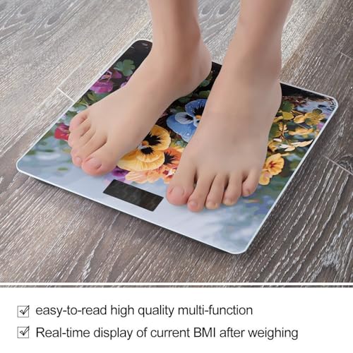 Báscula digital de baño JTREHY con cristal templado miniatura 5
