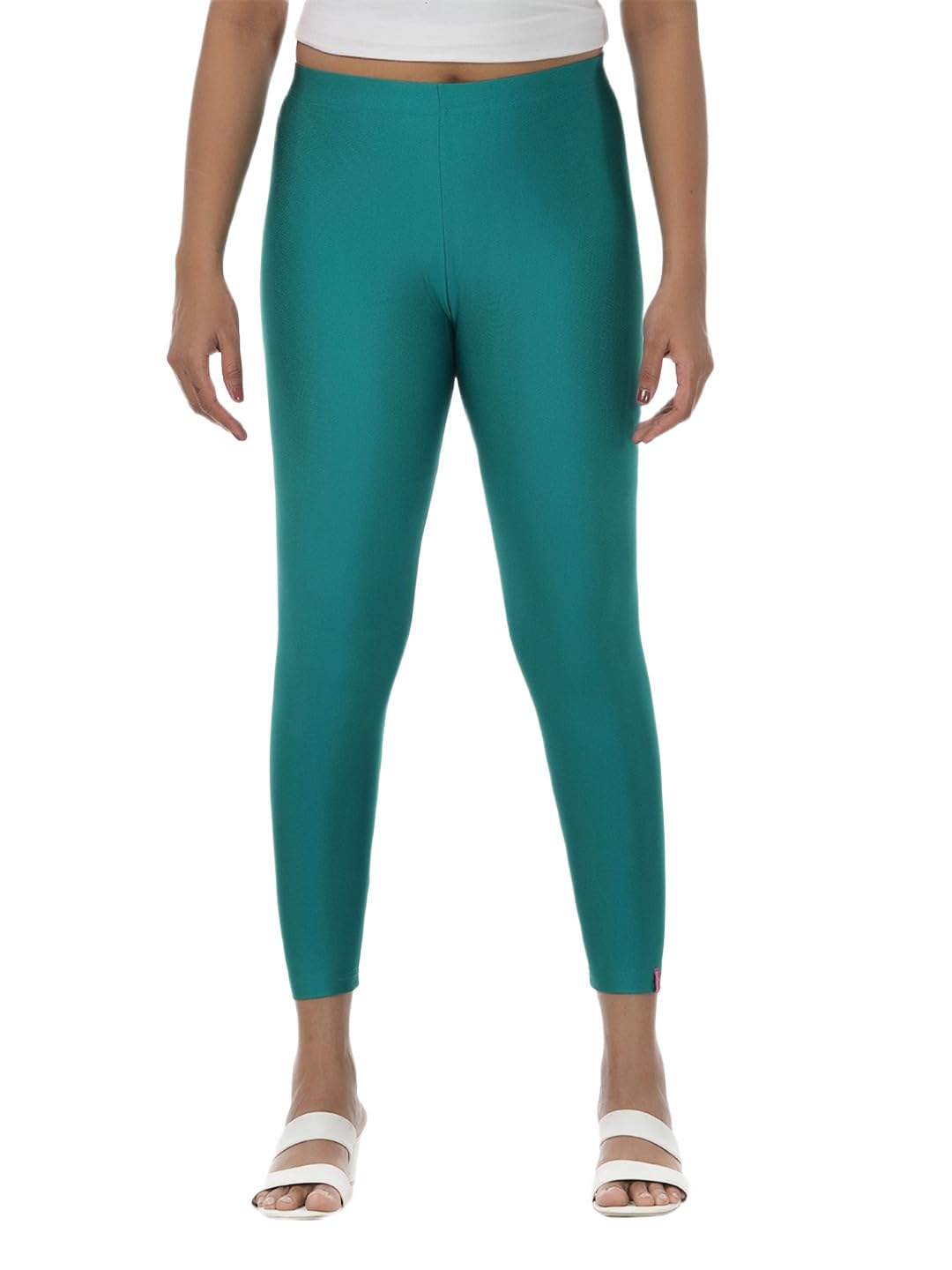 Fly Cute Women Solid Shimmer Ankle Length Legging-picture-49