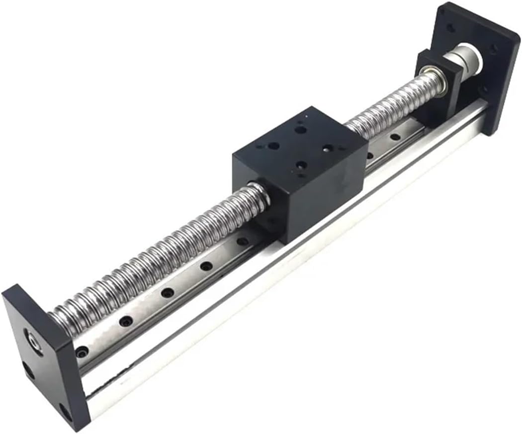 CNC Ball Screw Slide Table Motor kit 42mm Width Linear Guide Rail Stage Actuator SFU1204/1605/1610 100-1000 Stroke Handwheel