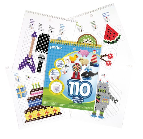 Perler Beads Patterns And Craft Idea Book, 28 Pgs #TOP1