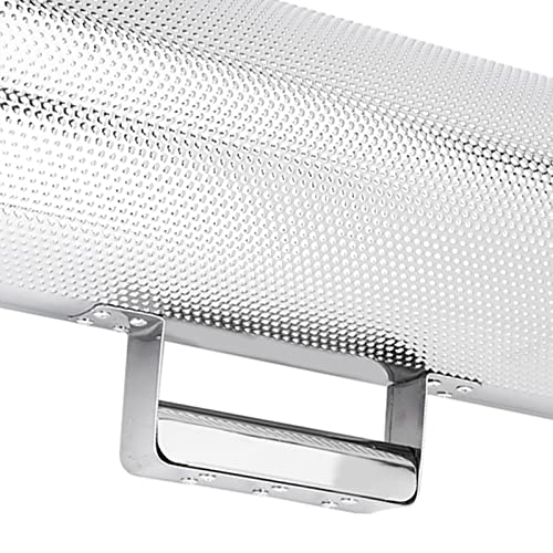 Guiro percussion acier inoxydable Jeffergarden pour éviter les sons étouffés