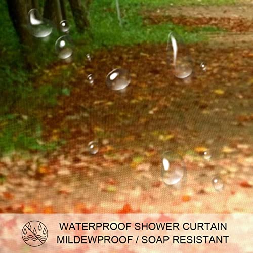 Rideau de douche imperméable coloré pour baignoire d'angle 183cm - 4