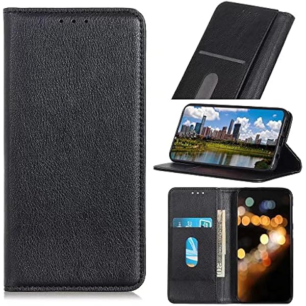 Etui na Oppo Find X5. odporne na zarysowania, etui z klapką z boku przyssawka podpórka z przegródkami na karty, skóra PU etui folio do Oppo Find X5. Black