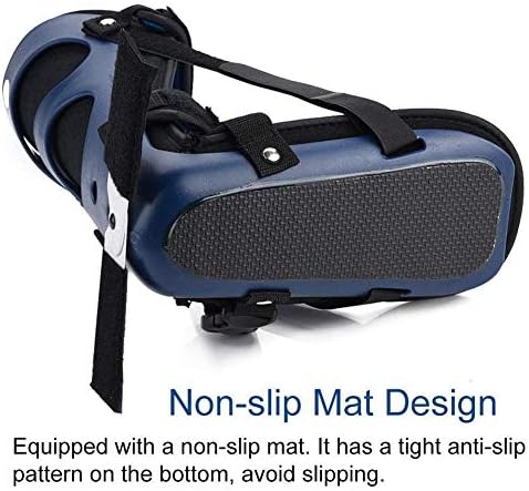 Plantar Fasciitis Splint Fixation Bracket, Foot Drop Orthosis Brace Support with Non-Slip Mat,Ankle Joint Fracture Recovery Tool Tendonitis Brace Splint,Left-L