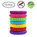 Produktbild Mückenarmband Mückenschutz Armband Anti Mücken Armband Mückenschutz Armbänder Anti Mücken Armbänder Mückenarmbänder 10 Stück Wasserdichtes Natürlicher Reusable Kinder Erwachsene Outdoor Indoor