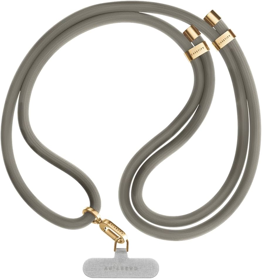 Amazon.com: CASETiFY 8mm Rope Cross Body Strap with Card