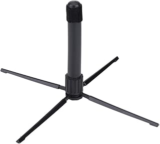 Portable Clarinet Flute Stand,4 Feet Design Metal Flute Stand