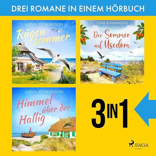 Page de couverture de R&uuml;gensommer, Der Sommer auf Usedom & Himmel &uuml;ber der Hallig