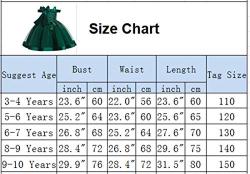 Easter Dresses For Girls 7 8 T Special Occasion Party Dress 7 Years Old Sleeveless Beaded Ball Gowns Fancy For Children Knee Length Purple Tutu Dress For Girl Size 8 Vintage Dresses (Yellow 140) #TOP3