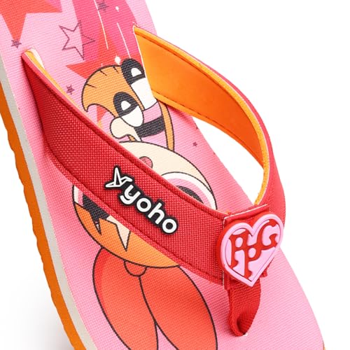 Image of YOHO Slippers for Women | Comfortable and Lightweight Flipflops | WB Cartoon & Comic Characters: Tom & Jerry and PowerPuff Girls Footwear for Woman & Girls
