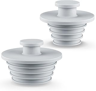 Bathtub Stopper 2pcs Sink Stopper Tub Plug Bathroom Shower Drain Plug Silicone Bathtub Drain Plug Tub Drain Stopper Washbasin Stopper