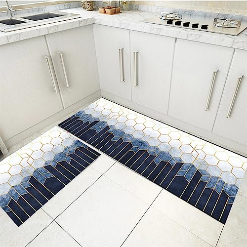 Tapis de cuisine long 50x180 cm antidérapant et lavable devant évier