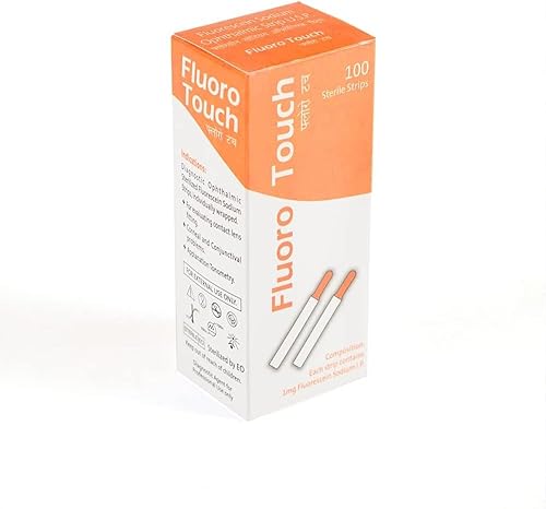 Ophthalmic Fluoro Touch strips-100 Count… by KASHSURG