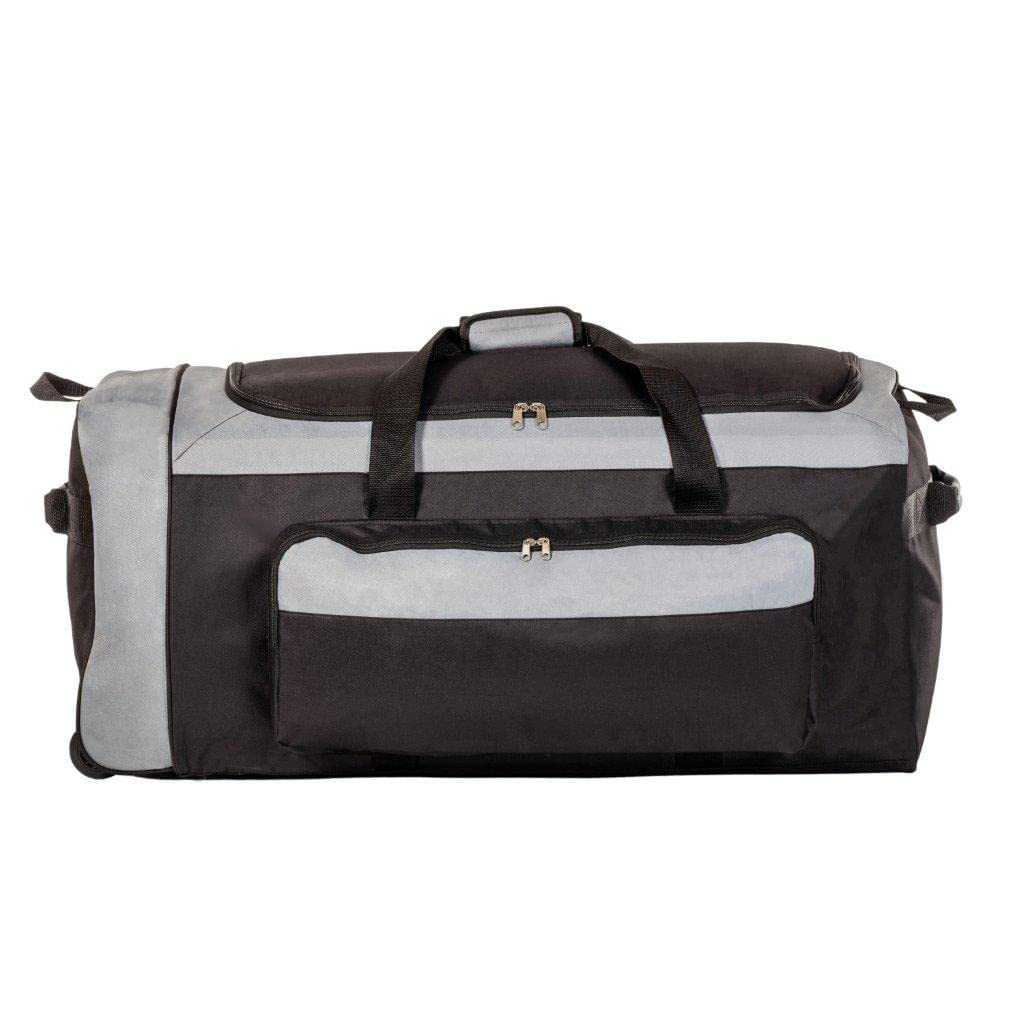 Duffle Bag Men Jetstream Rolling Duffle Bag Assorted* BIG W