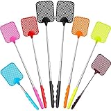 HonLena 8 Stück Fliegenklatsche Ausziehbare, Ausziehbare Kunststoff Fliegenklatsche für den Haushalt,Pest Control,Insekt Mückenwespe