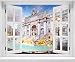 wandmotiv24 Adesivo da Parete 3D Fontana di Trevi, Roma, Design 03, 120x94cm (BxH), Decorazione, murale, Finestra, Apertura, varco M1024