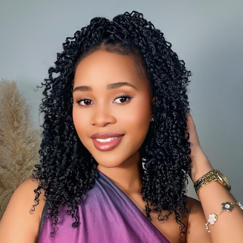 Eerya 8 Inch Yanky Twist Crochet Hair for Women 8...