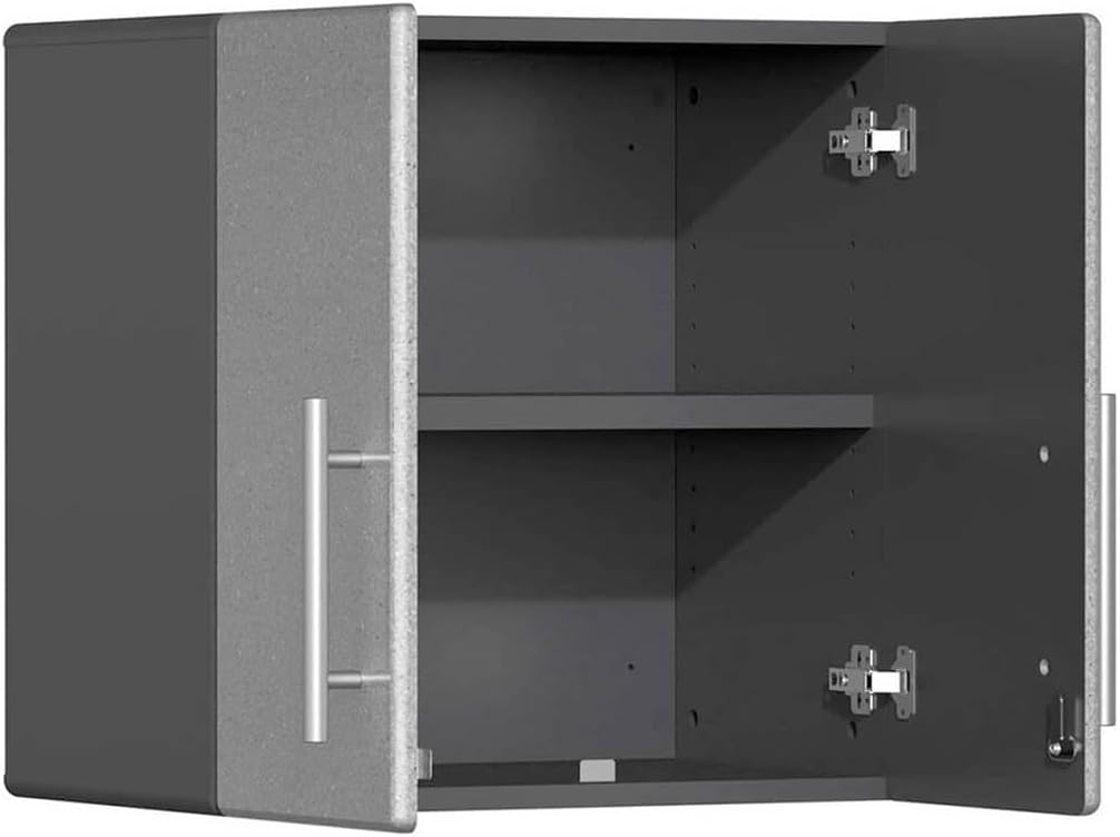 Ulti-MATE UG20760S 6-Piece Garage Cabinet Kit in Stardust Silver Metallic, Silver, Grey
