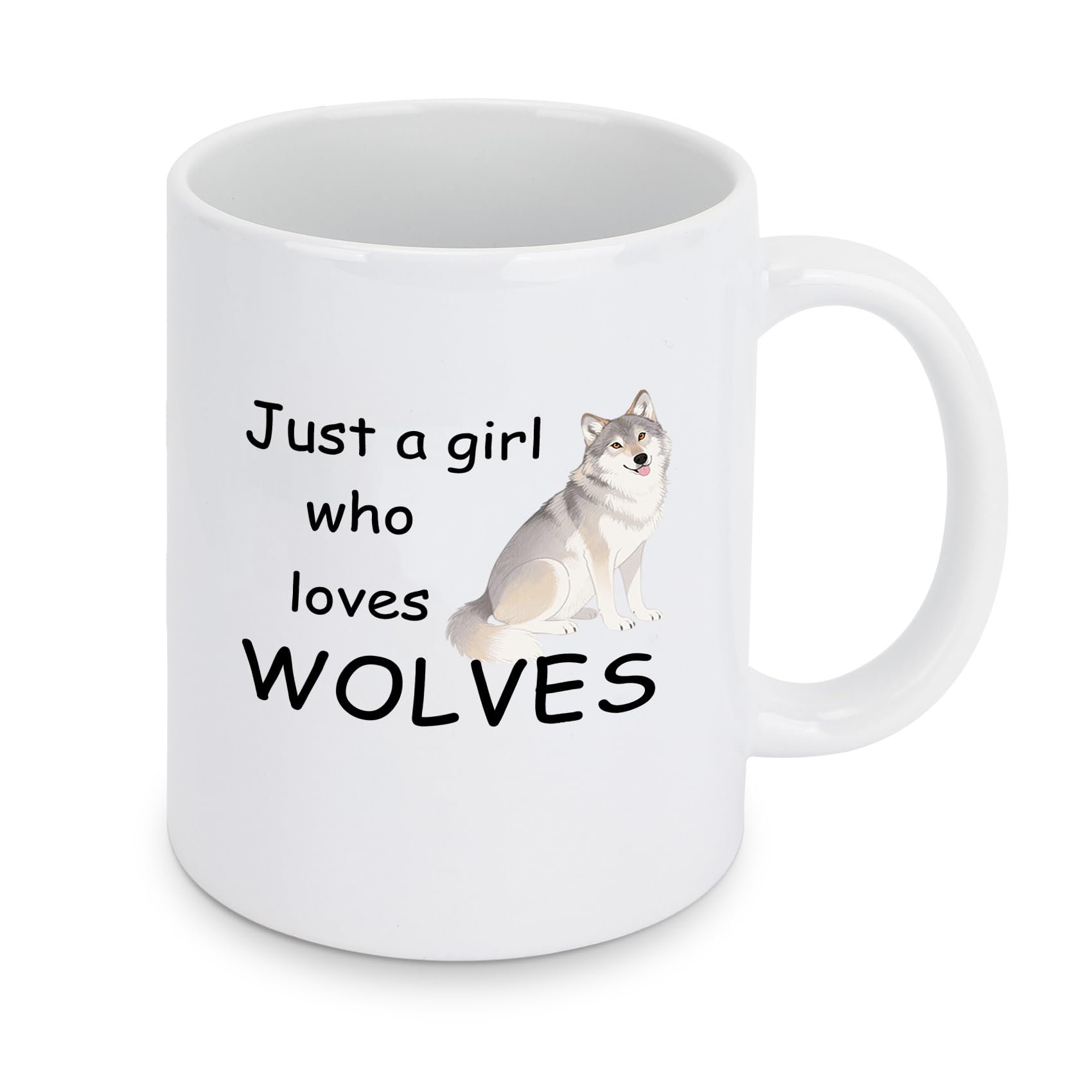 Wolf Gifts for Wolves Lovers Mug Wolf Graduation Gifts for Women Girls Girlfriend Wife Soul Sister Animal Lovers Gift for Birthday Secret Santa Christmas Easter Graduation Halloween Useful Gift