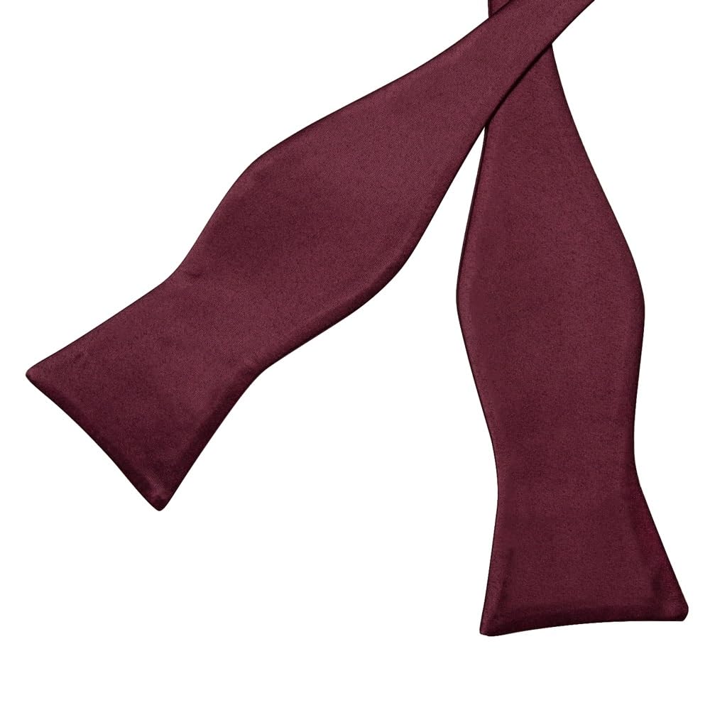 JFDBGU Retro Bowties Classic Silk Solid Bow Ties for Man Wedding Party Groom Knot Hanky Cufflinks