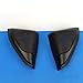 Front Left Right Door Tweeters Triangle Speakers Mounting Frame Enclosure Panel Trim for Enhances Vehicle Interior