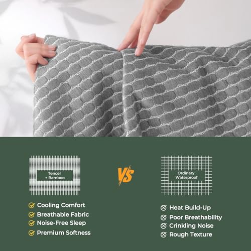 King Tencel Bamboo Waterproof Mattress Protector 27.73 w/ Code + 50% Off Code GNT1U2DK - image 3
