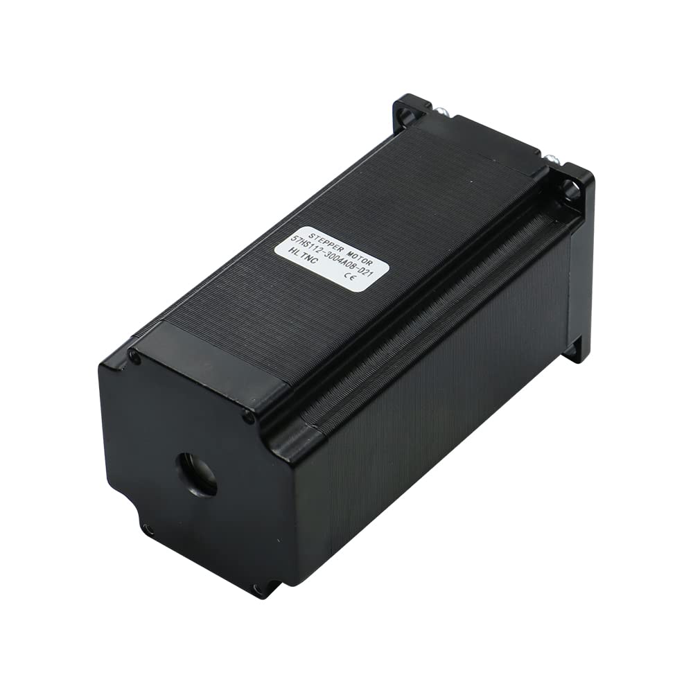 Nema 23 - Motore passo-passo CNC 3 A, 450 once, 3 Nm, 112 mm, per fresatura CNC fai da te (3 Nm)