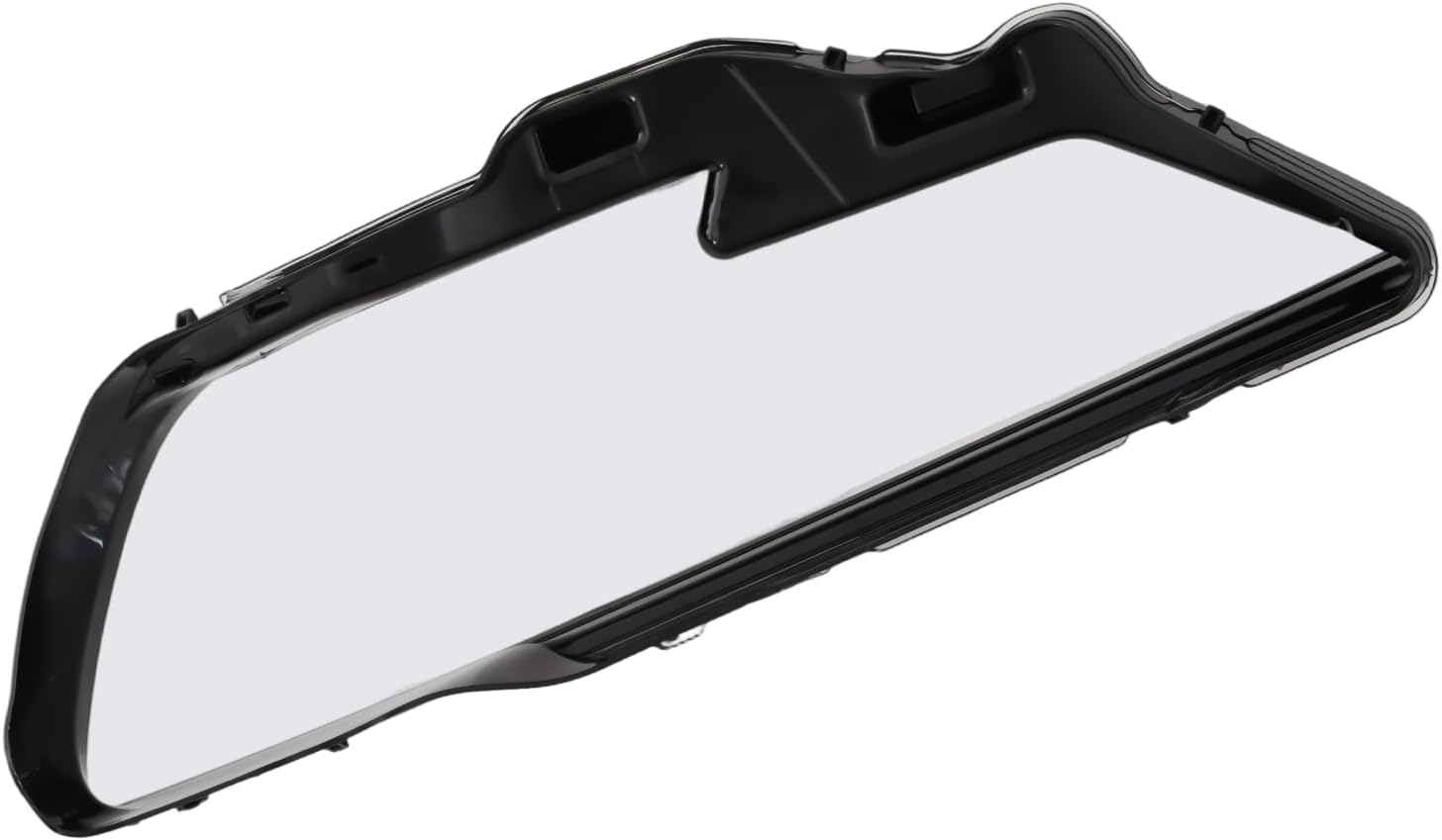 1 Pair Headlight Covers for 2017 2018 2019 Audi A3 S3, Direct Fit Left and Right Front Headlamp Lens Cover Set