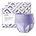 Amazon Brand - Solimo Incontinence Protective Underwear for Women, Maximum Absorbency, Extra Large, 48 count (3 packs of 16)