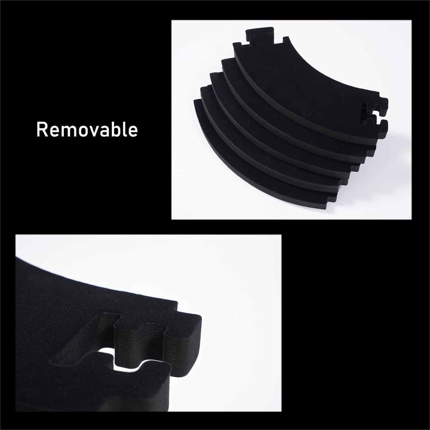 Surround, Design ad Anello in Eva Leggero e Resistente, Protezione da Parete per Bersaglio per Freccette, Protezione Universale da Parete, Anello Protettivo da Parete per Freccette per Gli