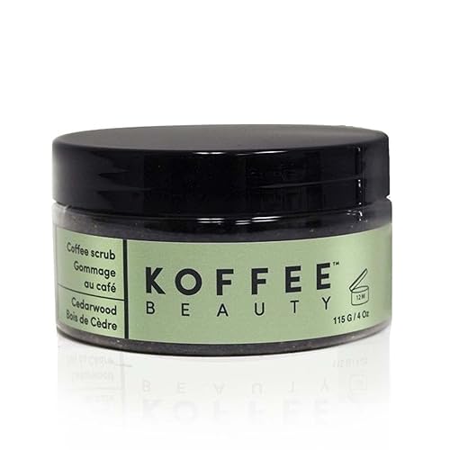 Miniatura 8 de Exfoliante de café de madera de cedro, exfoliante corporal y facial, pule y suaviza la piel con facilidad, vigoriza los sentidos con fórmula de