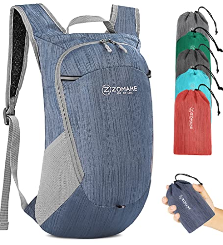 ZOMAKE Ultra Lightweight Packable Backpack 18L, Small Foldable Hiking Backpacks Water Resistant Folding Daypack for Trav - Detailed View