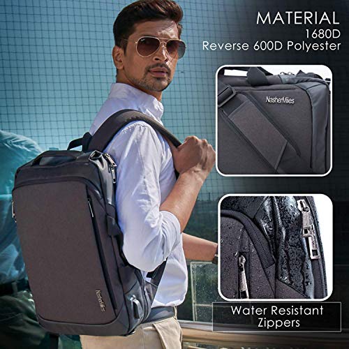 Image of Nasher Miles Backpack Fits 15.6 Inch Laptop, Premium Durable Bag| Multipurpose Laptop Backpack | Ideal for College, School, Office, Travel | Men, Women, Boys, Girls