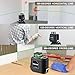 Laser Level with Tripod, Firecore 360° Self Leveling Cross Line Laser Level with Pluse Mode, Green Lazer Leveler tool for Hanging Pictures Wall Tile Construction, L-Bracket & Carry Pouch Included