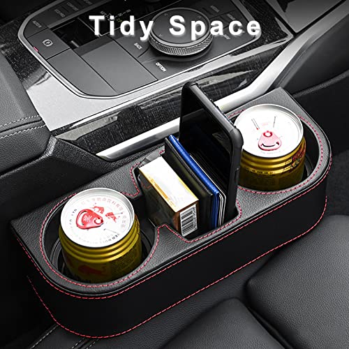 Relleno de Hueco para Asiento de Carro con Porta Vasos Negro miniatura 6