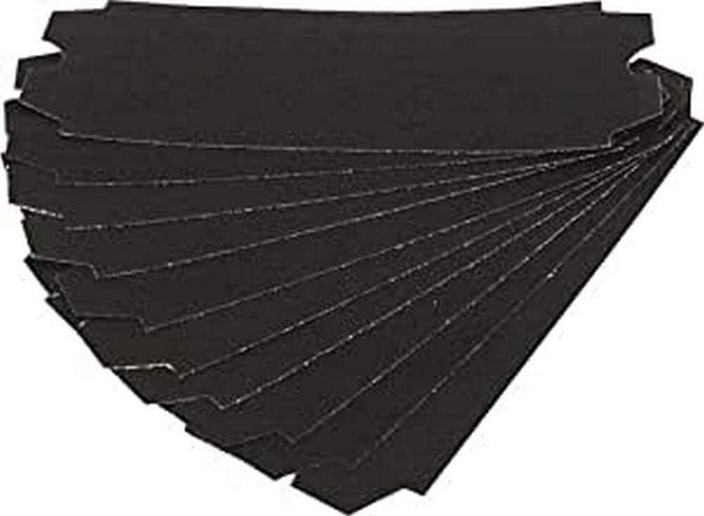 Drywall & Plastering Sandpaper 80 Grit Die Cut 10 Sheets/Bag Abrasive