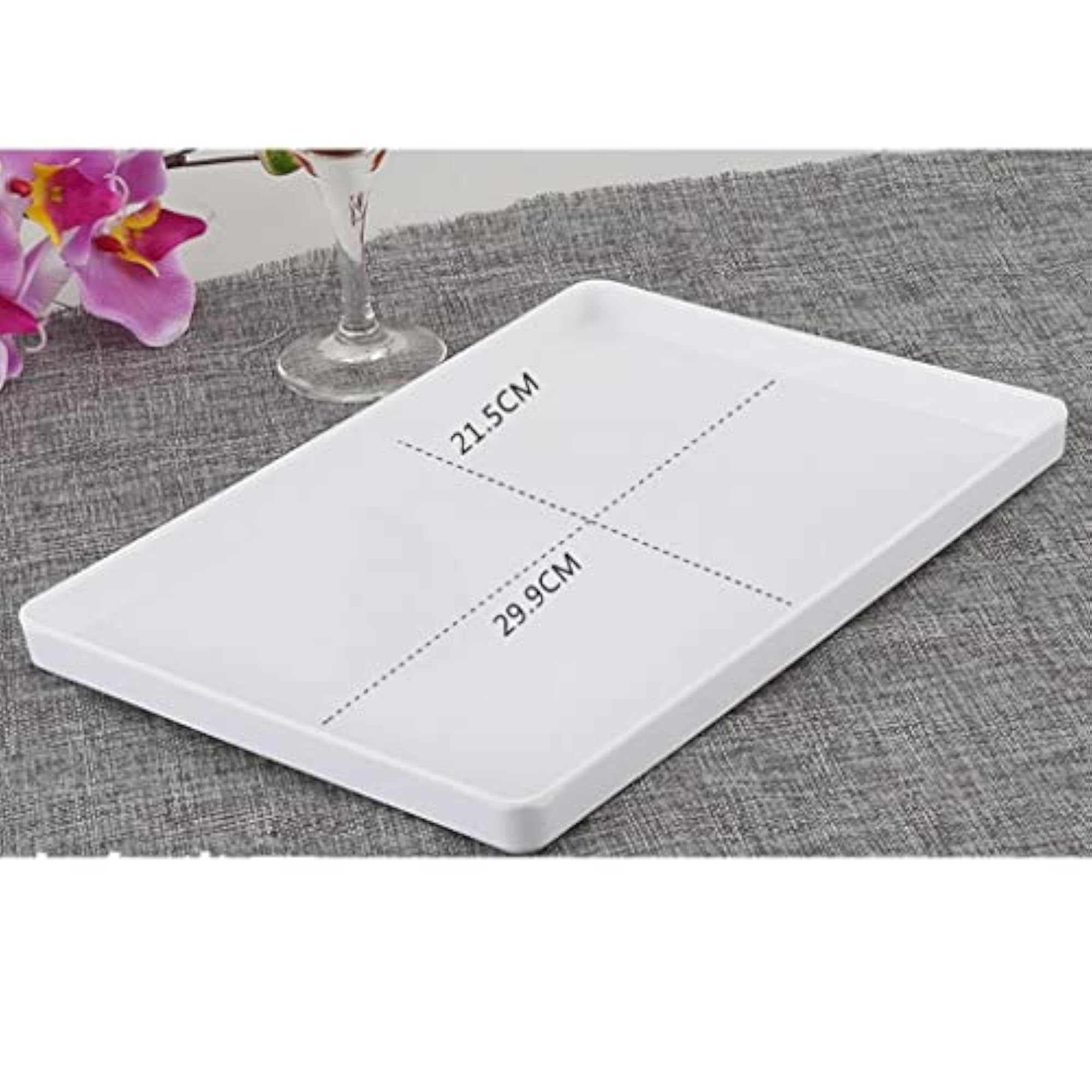 Melamine Hotel Serving Tray Dishes Cup Set
