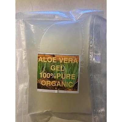 Aloe Vera Gel 100% Pure Natural Unprocessed Organic, no additives, chemicals, thickeners or water added. Just pure aloe vera 8 oz