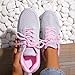KVOTUU Womens Bowling Shoes Breathable Mesh Walking Shoes Comfortable Air Cushion Running Shoe Fashion Sneakers Lightweight Athletic Sneakers Casual Loafers Grey