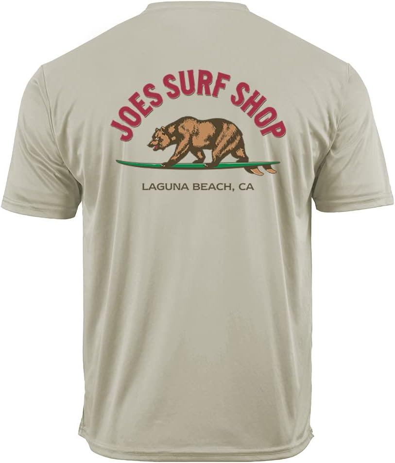 JOES SURF SHOP Moisture Wicking Graphic Workout Shirt in Regular, Big & Tall