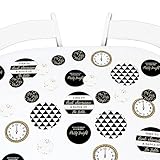 Big Dot of Happiness New Year's Eve - Gold New Years Eve Party Giant Circle Confetti - Party Decorations - Large Confetti 27 Count