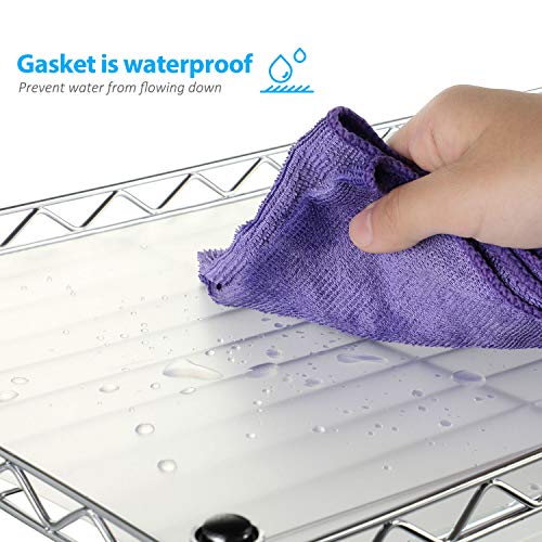 KINLO - Scaffale da cucina, piano di appoggio per