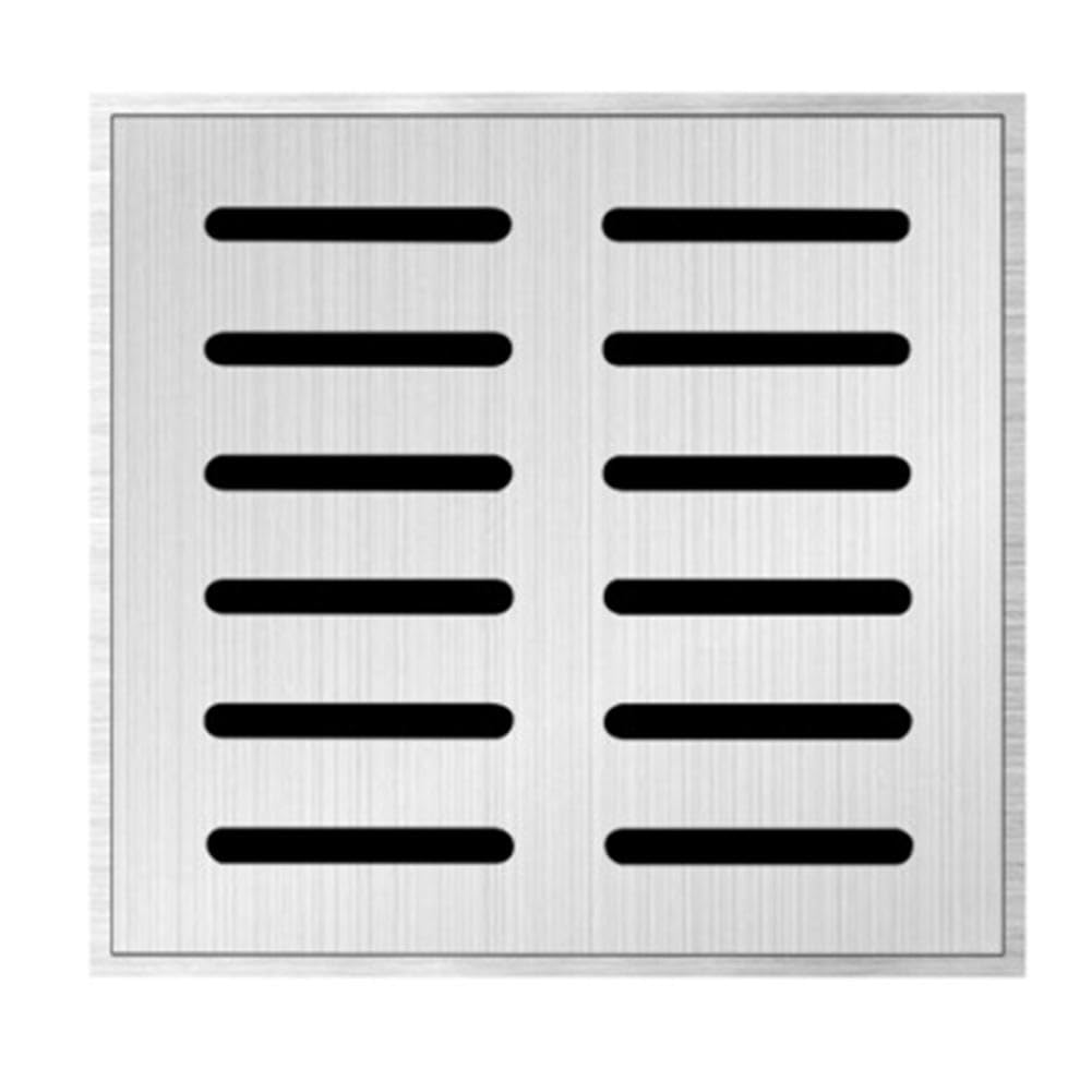 Grille de drainage acier inoxydable 20x20 couverture extérieure