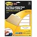 Post-it Super Sticky Removable File Folder Labels, 0.937 x 3.437 Inches, White, 450 per Pack (2100-J)